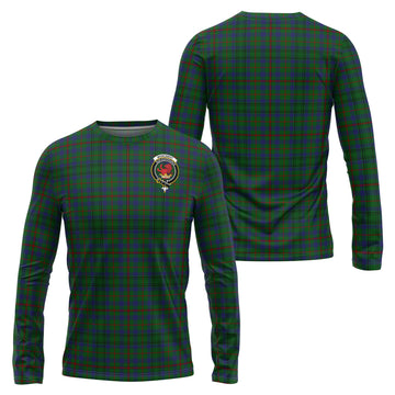 Moncrieff of Atholl Tartan Long Sleeve T-Shirt with Family Crest