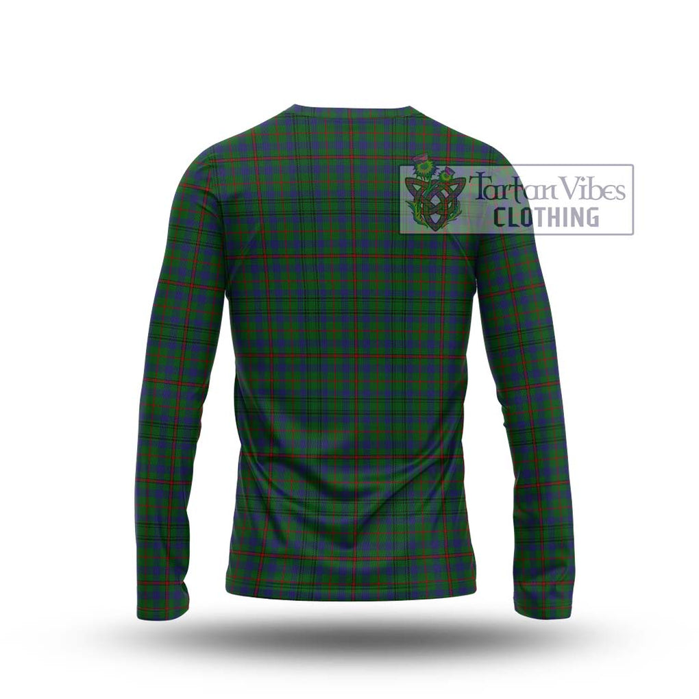 Moncrieff of Atholl Tartan Long Sleeve T-Shirt with Family Crest DNA In Me Style - Tartanvibesclothing Shop