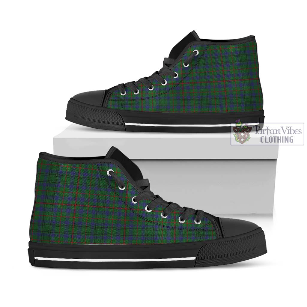 Tartan Vibes Clothing Moncrieff of Atholl Tartan High Top Shoes