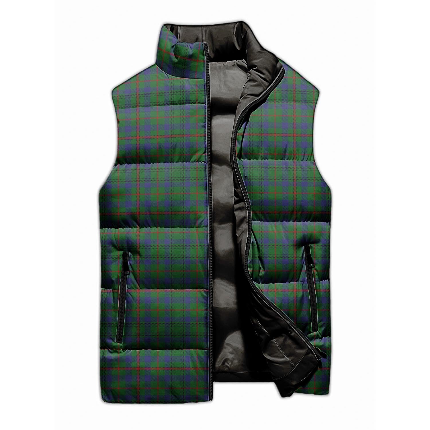 Moncrieff of Atholl Tartan Sleeveless Puffer Jacket - Tartanvibesclothing