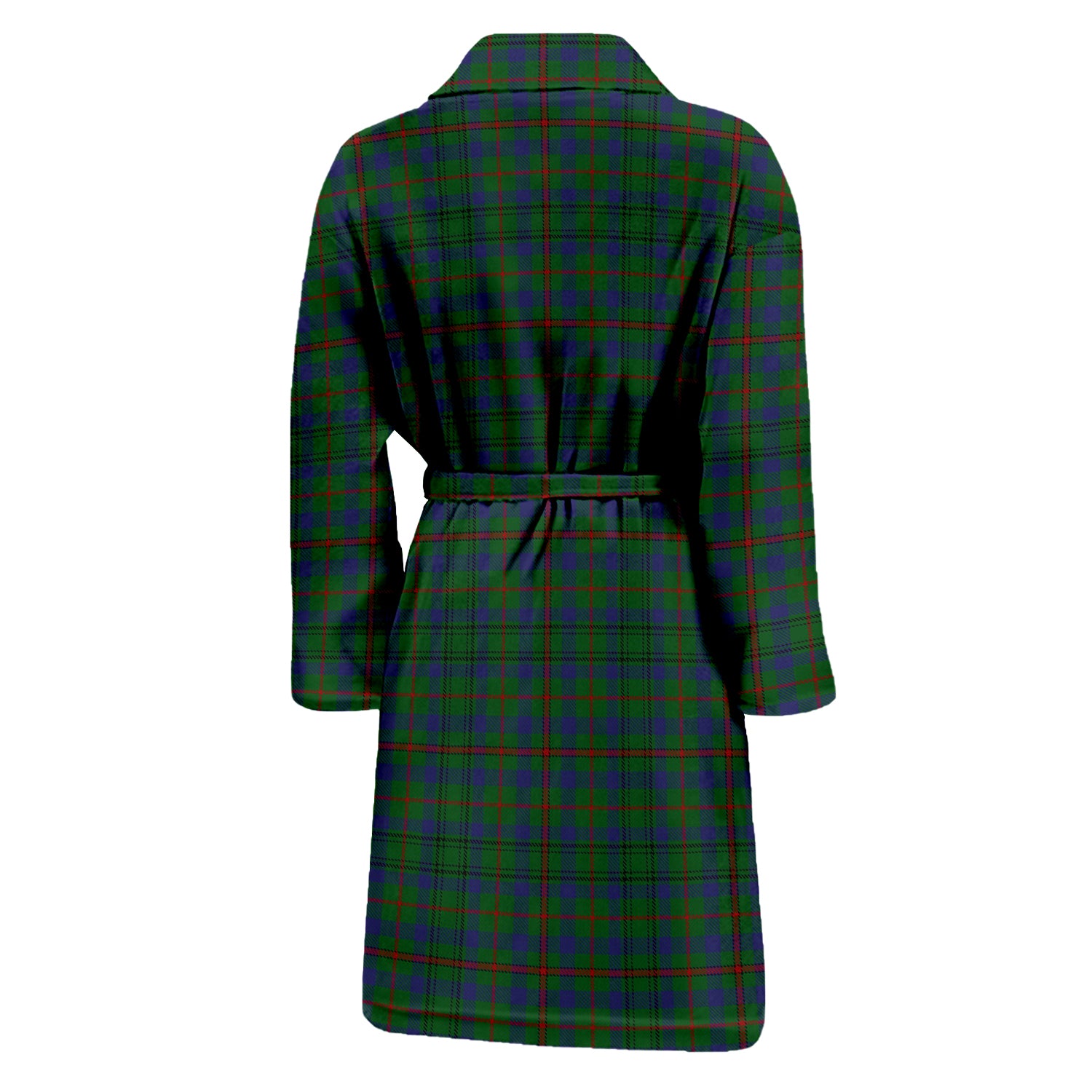 Moncrieff of Atholl Tartan Bathrobe with Family Crest - Tartan Vibes Clothing