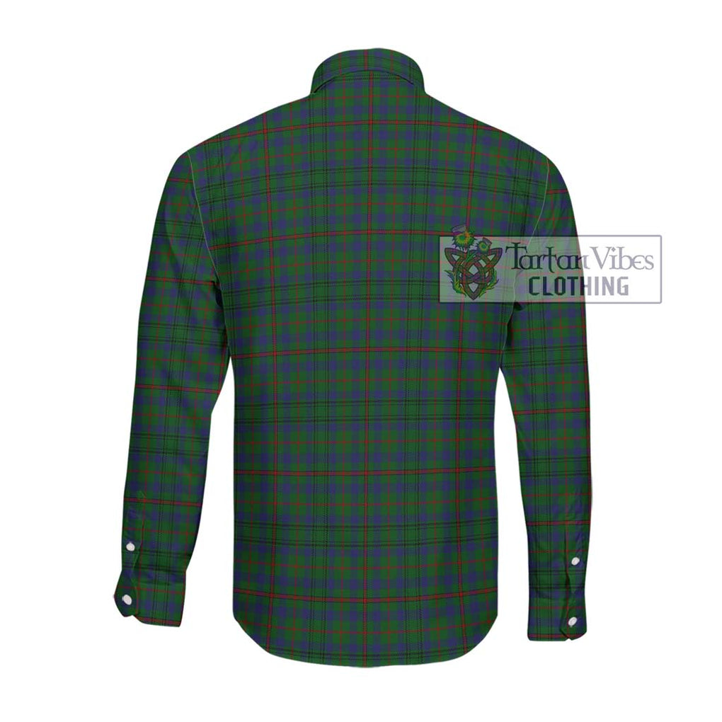 Moncrieff of Atholl Tartan Long Sleeve Button Shirt with Family Crest DNA In Me Style - Tartanvibesclothing Shop