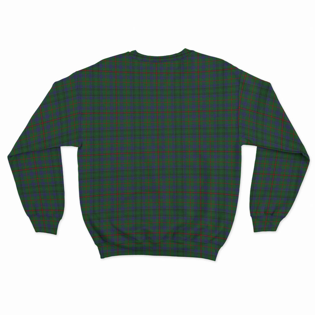 Moncrieff of Atholl Tartan Sweatshirt with Family Crest - Tartan Vibes Clothing