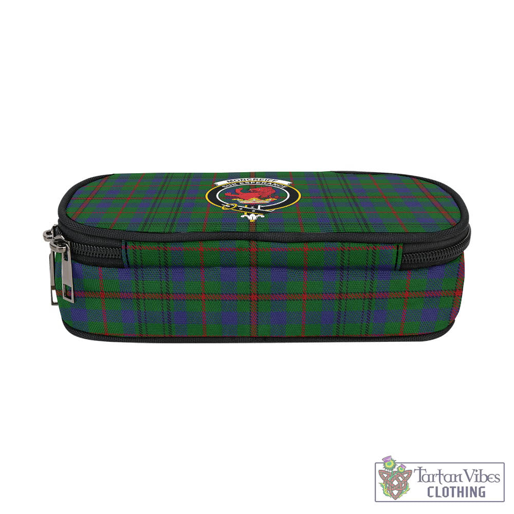 Tartan Vibes Clothing Moncrieff of Atholl Tartan Pen and Pencil Case with Family Crest