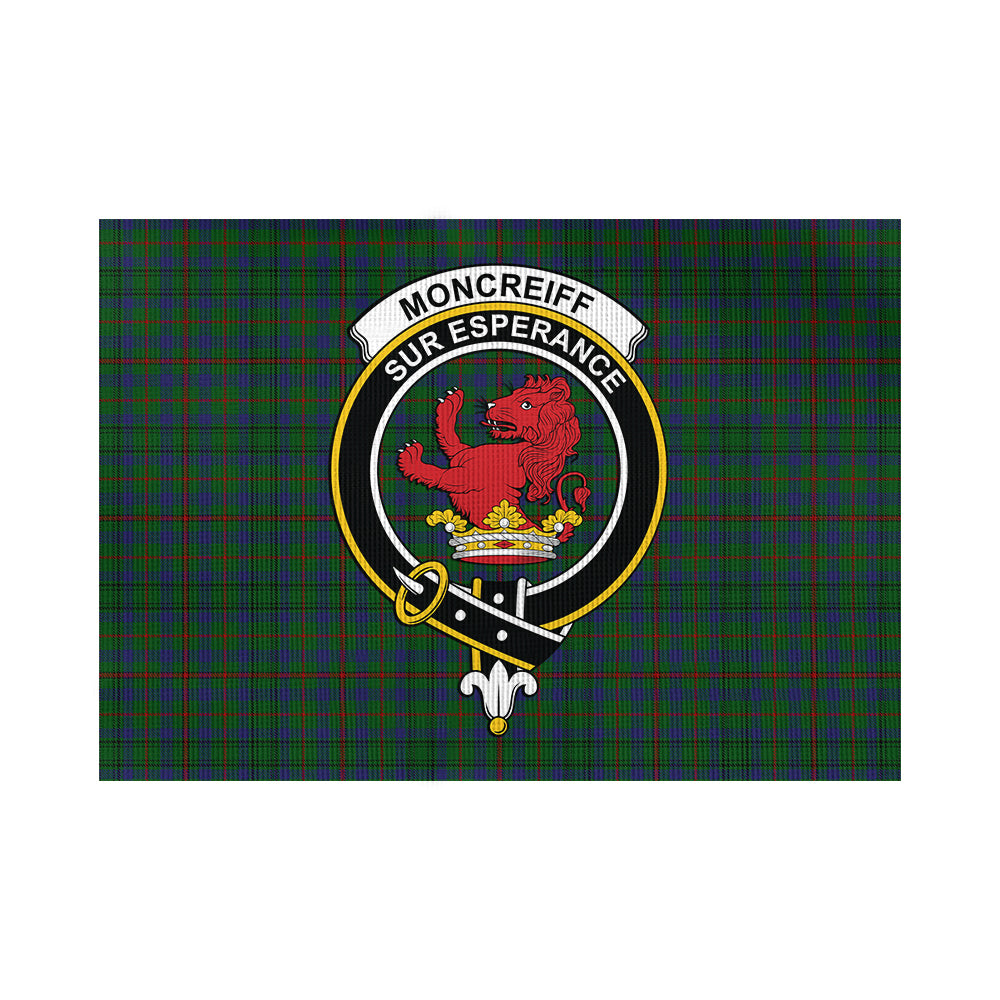 Moncrieff of Atholl Tartan Flag with Family Crest - Tartan Vibes Clothing