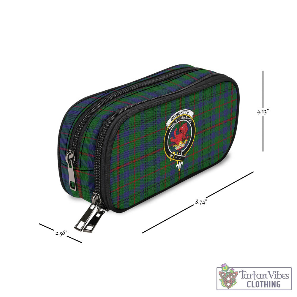 Tartan Vibes Clothing Moncrieff of Atholl Tartan Pen and Pencil Case with Family Crest