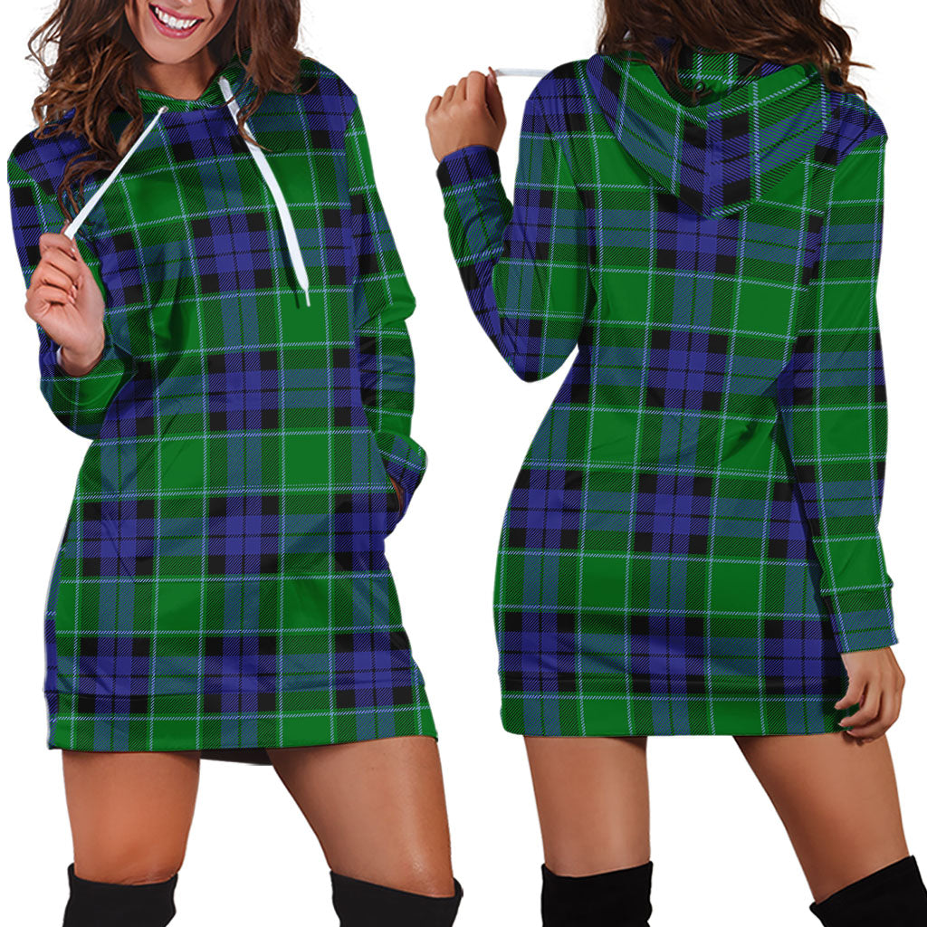 Monteith Tartan Hoodie Dress - Tartan Vibes Clothing