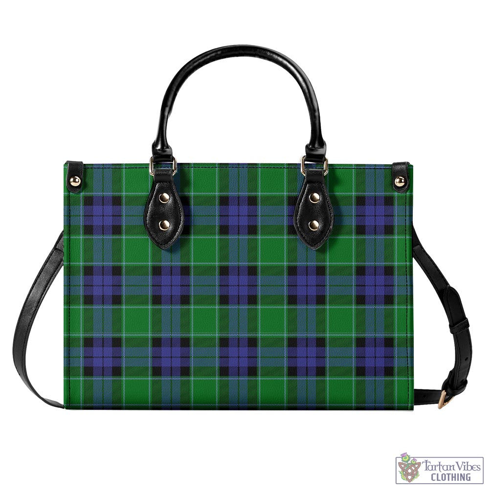 Tartan Vibes Clothing Monteith Tartan Luxury Leather Handbags