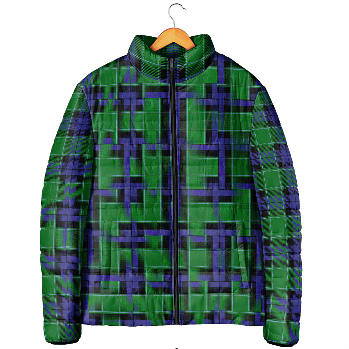 Monteith Tartan Padded Jacket Men's Padded Jacket - Tartan Vibes Clothing
