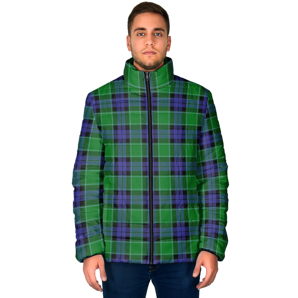 Monteith Tartan Padded Jacket - Tartan Vibes Clothing