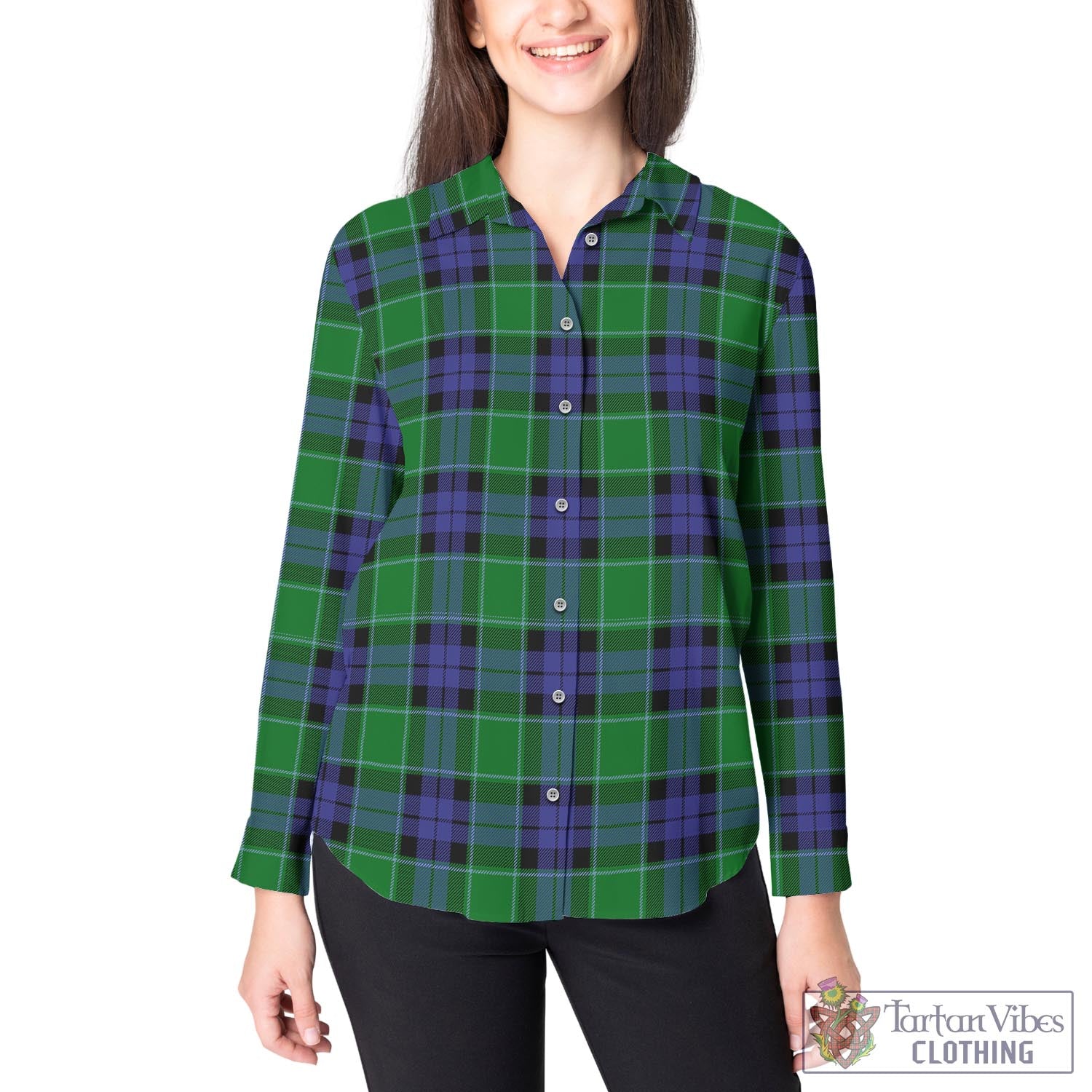 Monteith Tartan Womens Casual Shirt