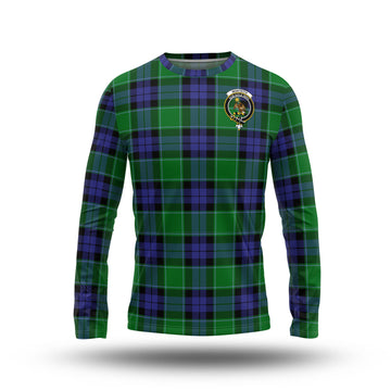 Monteith Tartan Long Sleeve T-Shirt with Family Crest