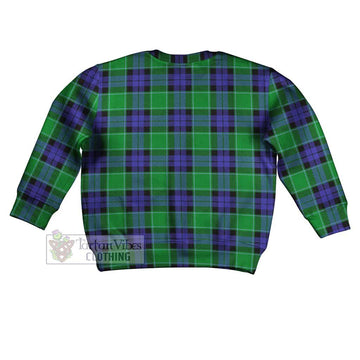 Monteith Tartan Kid Ugly Sweater with Family Crest - Tartan Vibes Clothing