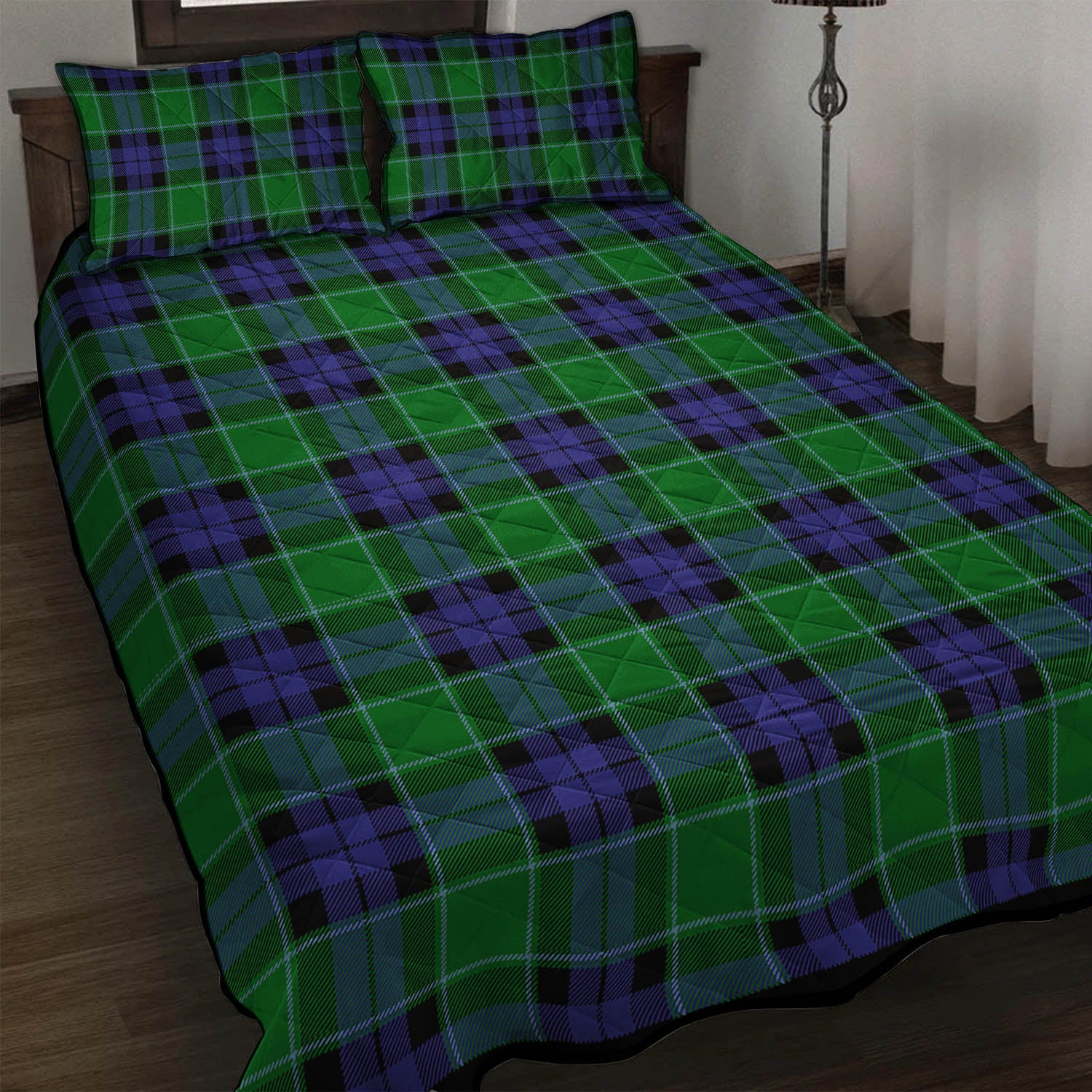 Monteith Tartan Quilt Bed Set - Tartan Vibes Clothing