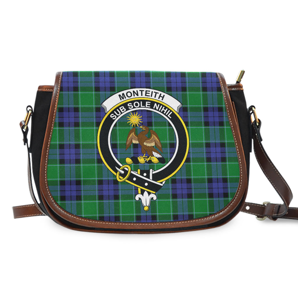 monteith-tartan-saddle-bag-with-family-crest