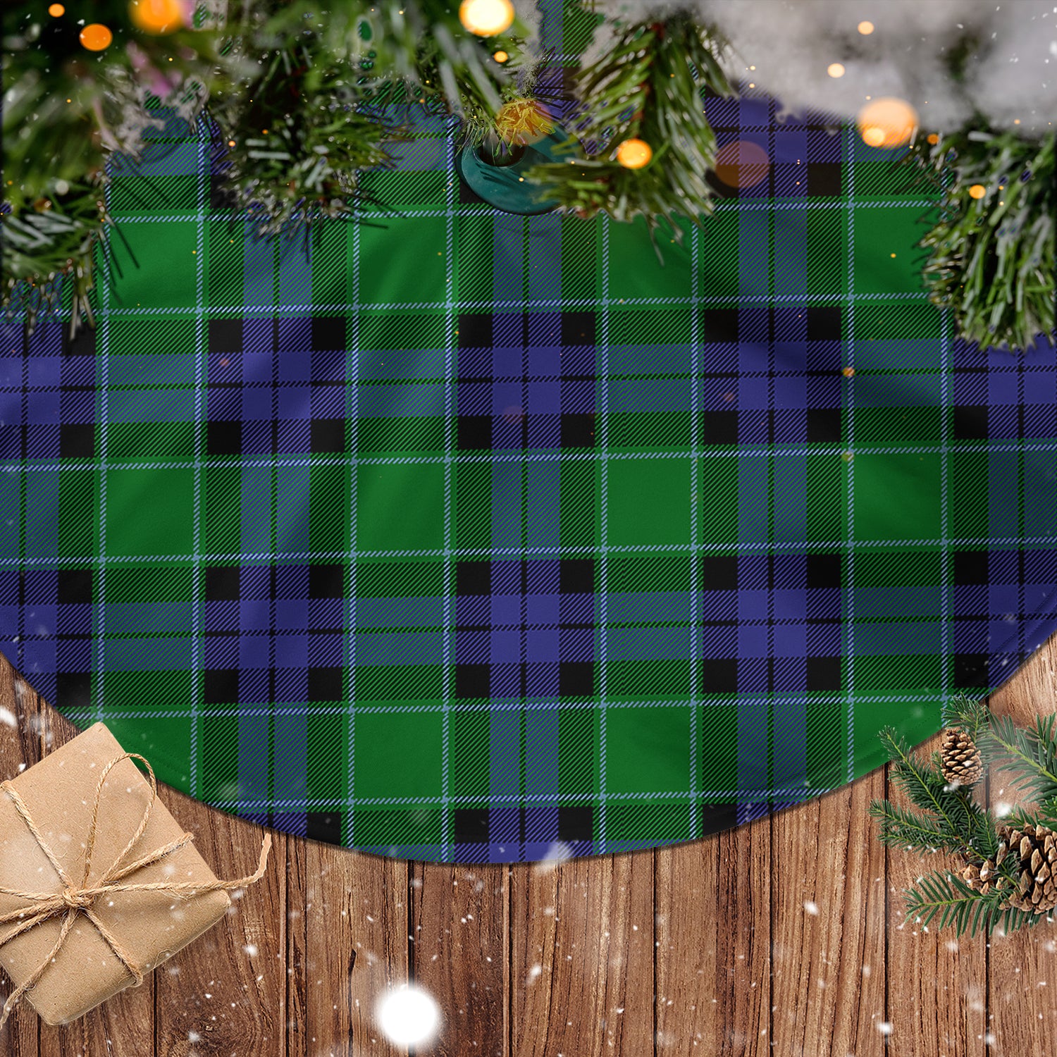 Monteith Tartan Christmas Tree Skirt - Tartan Vibes Clothing