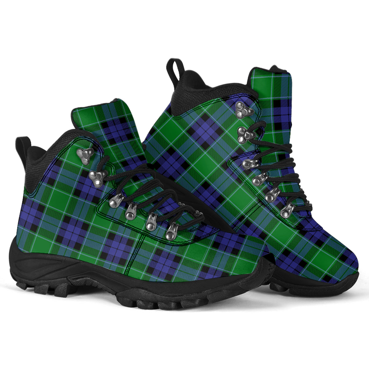 Monteith Tartan Alpine Boots - Tartanvibesclothing