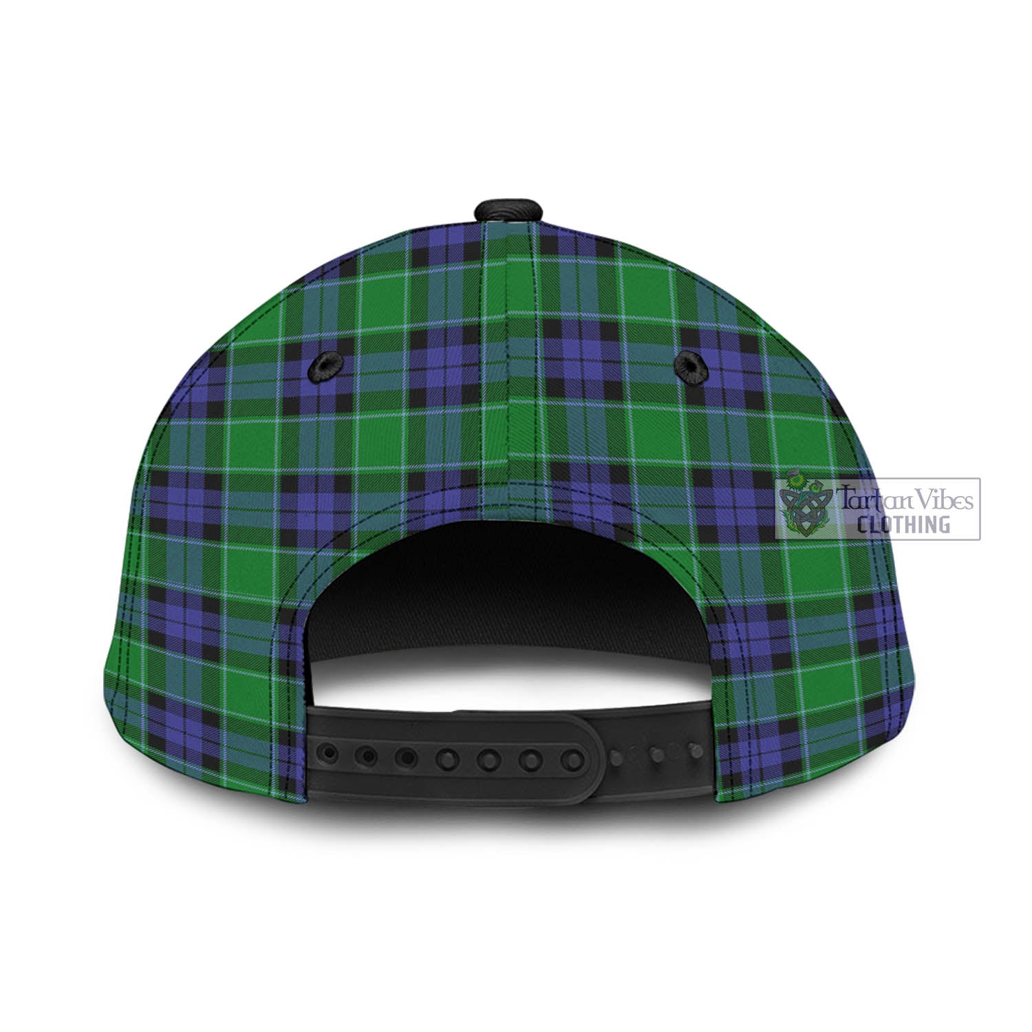 Tartan Vibes Clothing Monteith Tartan Classic Cap with Family Crest In Me Style