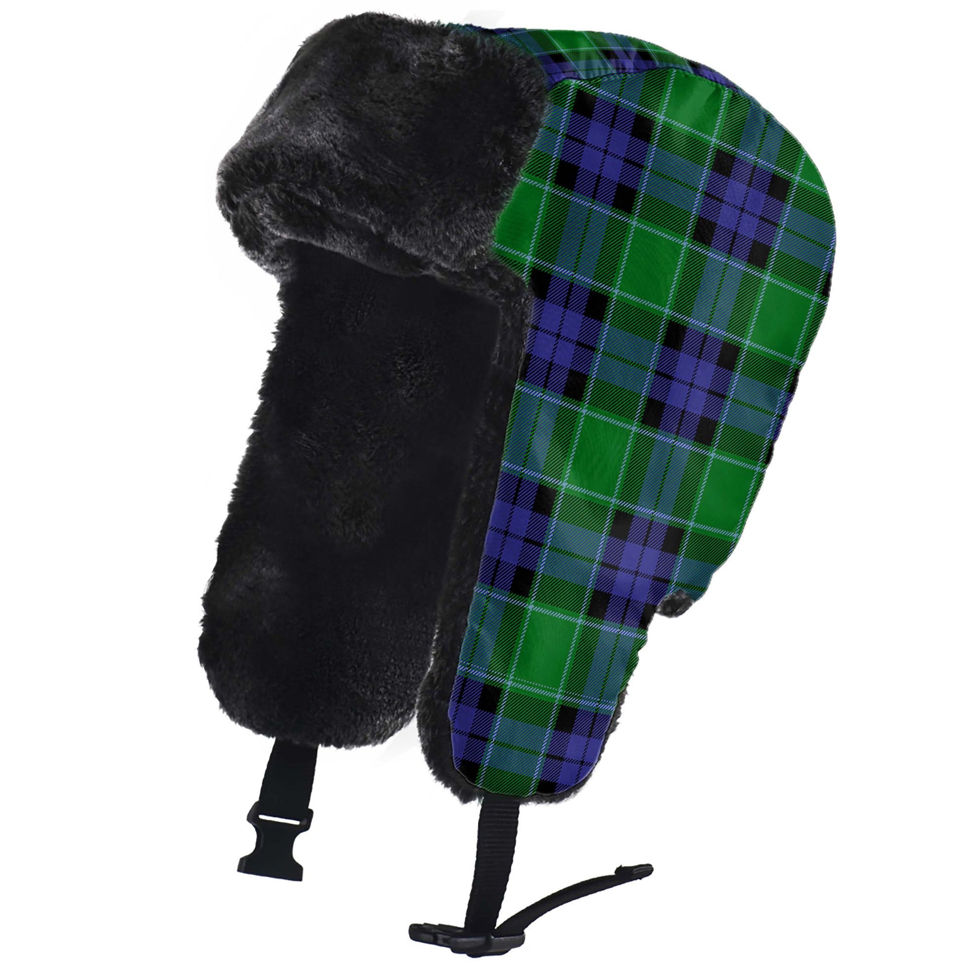 Monteith Tartan Winter Trapper Hat - Tartanvibesclothing