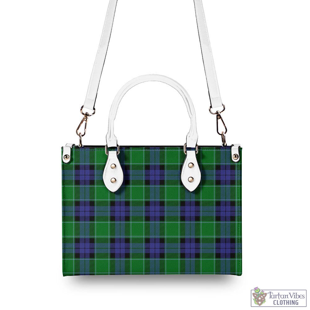 Tartan Vibes Clothing Monteith Tartan Luxury Leather Handbags