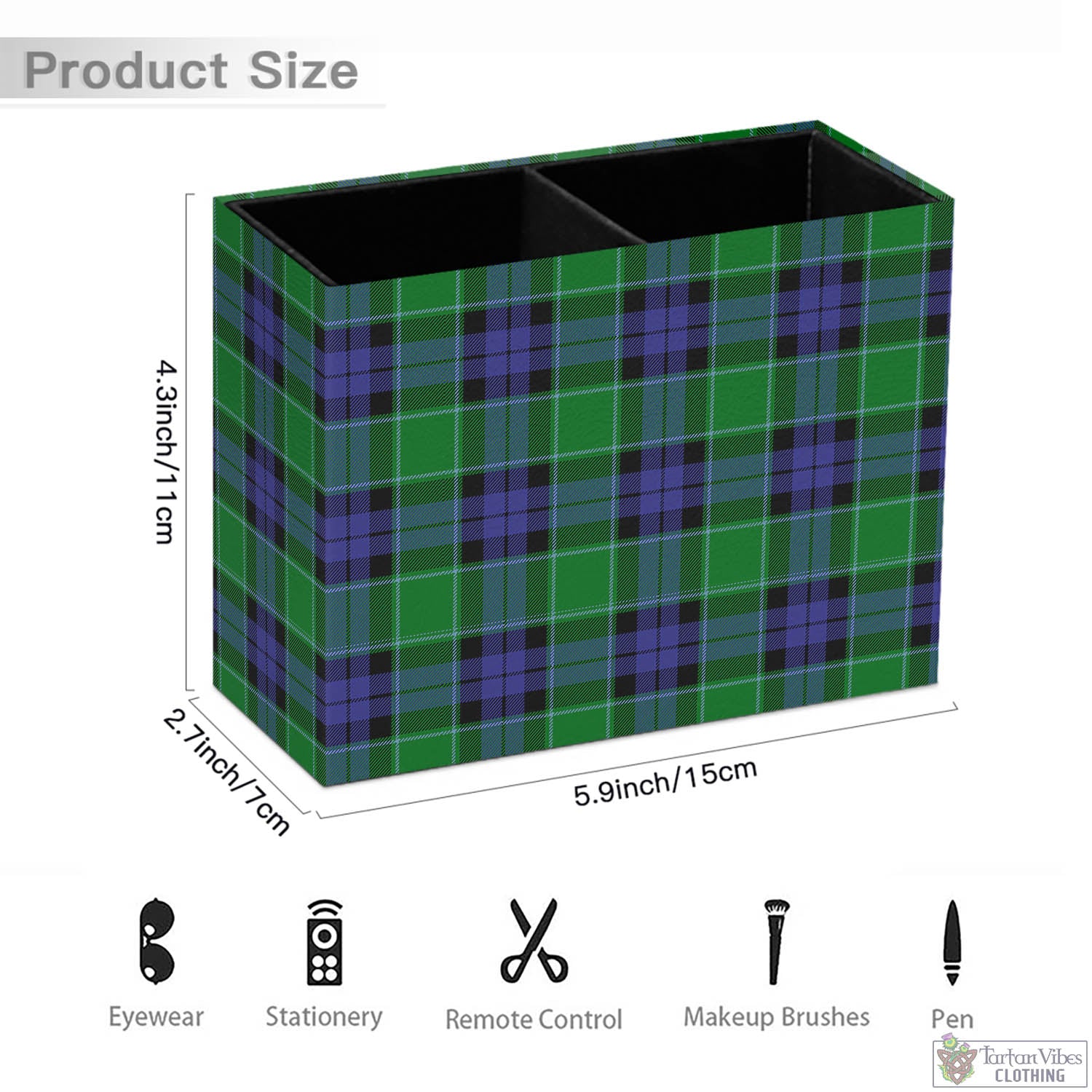 Tartan Vibes Clothing Monteith Tartan Pen Holder