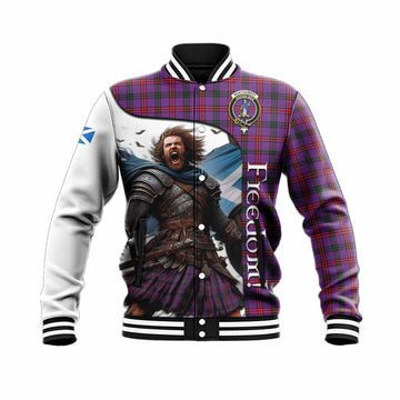 Montgomery Crest Tartan Baseball Jacket Inspired by the Freedom of Scottish Warrior