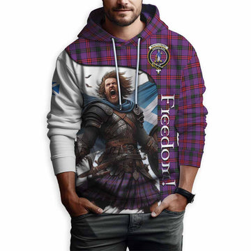 Montgomery Crest Tartan Hoodie Inspired by the Freedom of Scottish Warrior