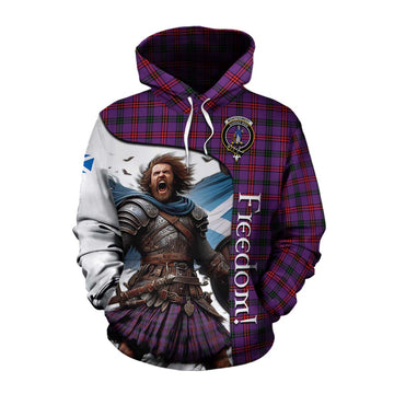 Montgomery Crest Tartan Cotton Hoodie Inspired by the Freedom of Scottish Warrior