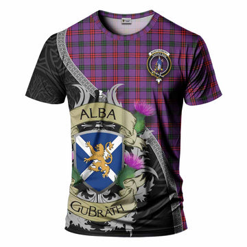 Montgomery Tartan Family Crest T-Shirt Lion Rampant Royal Thistle Shield Celtic Inspired Kid's Shirt - Tartan Vibes Clothing