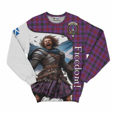 Montgomery Crest Tartan Sweatshirt Inspired by the Freedom of Scottish Warrior