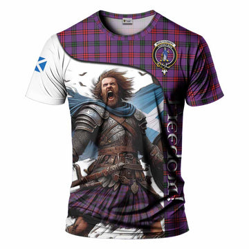 Montgomery Crest Tartan T-Shirt Inspired by the Freedom of Scottish Warrior