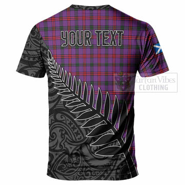 Montgomery Crest Tartan T-Shirt with New Zealand Silver Fern Half Style