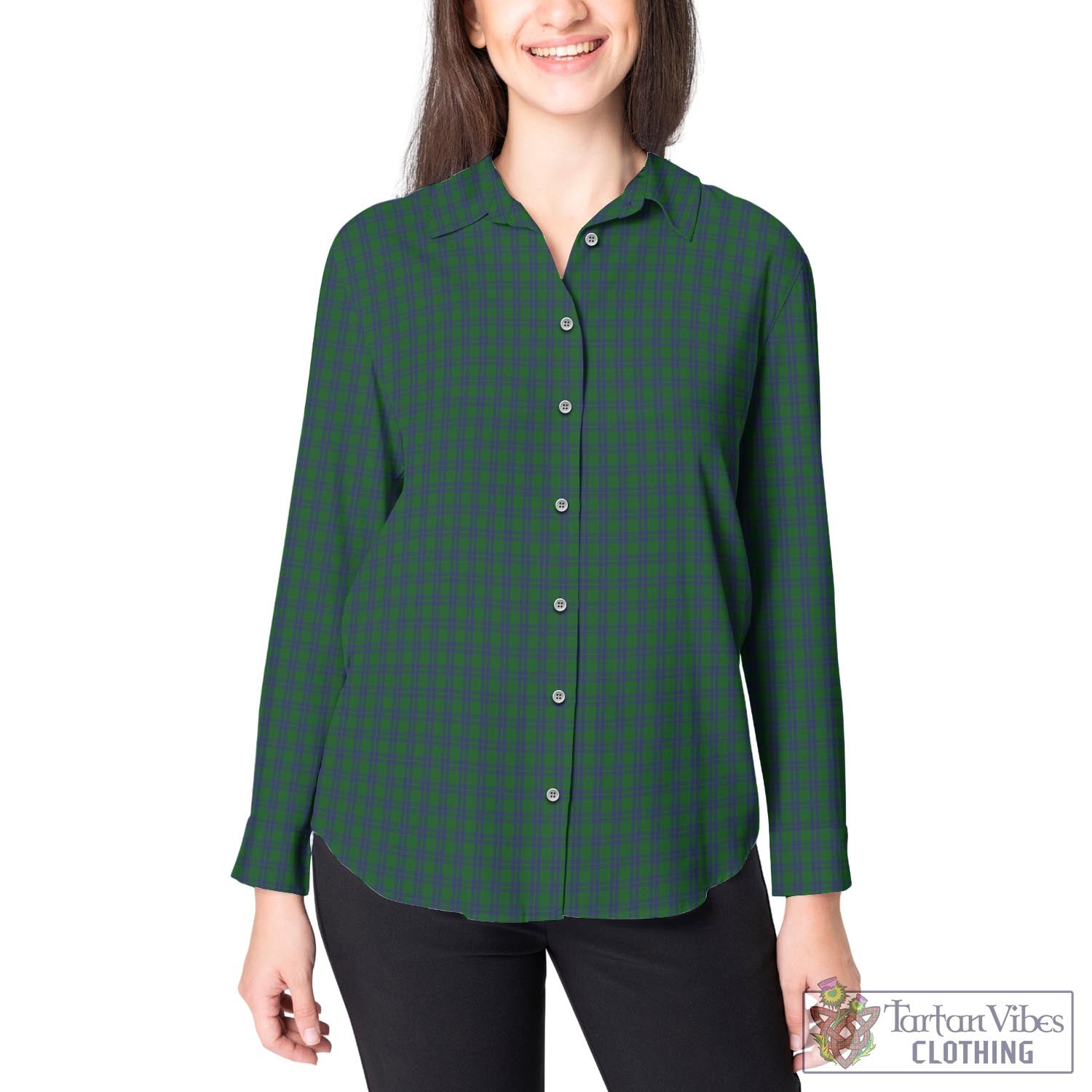 Montgomery Tartan Womens Casual Shirt