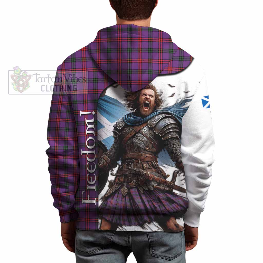 Tartan Vibes Clothing Montgomery Crest Tartan Hoodie Inspired by the Freedom of Scottish Warrior