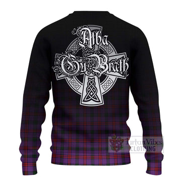 Montgomery Tartan Ugly Sweater Featuring Alba Gu Brath Family Crest Celtic Inspired