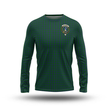 Montgomery Tartan Long Sleeve T-Shirt with Family Crest