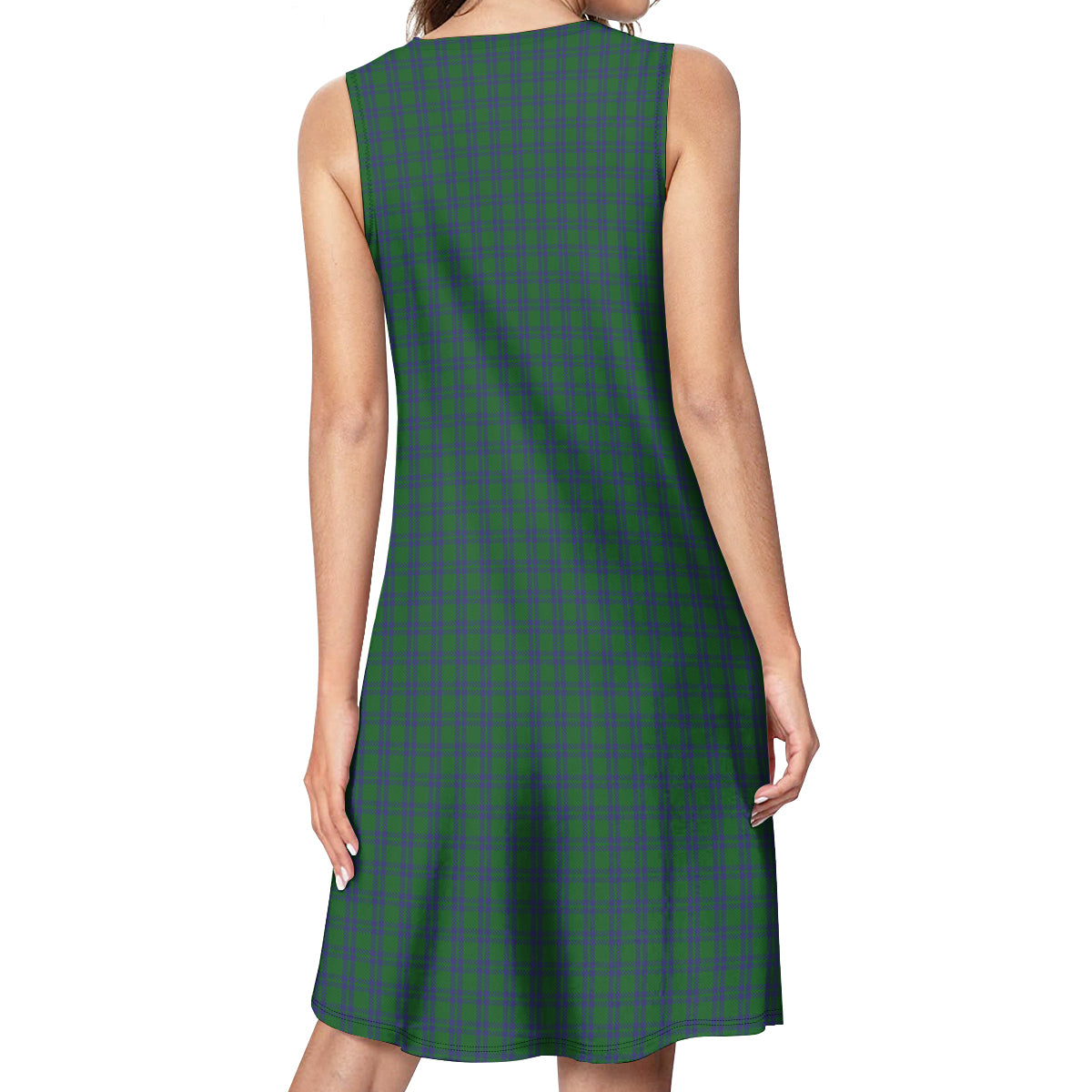 Montgomery Tartan Womens Casual Dresses - Tartanvibesclothing