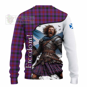 Montgomery Crest Tartan Knitted Sweater Inspired by the Freedom of Scottish Warrior