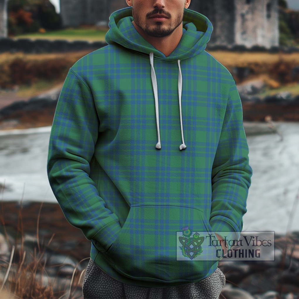 Montgomery Ancient Tartan Cotton Hoodie Pullover Hoodie XS - Tartan Vibes Clothing