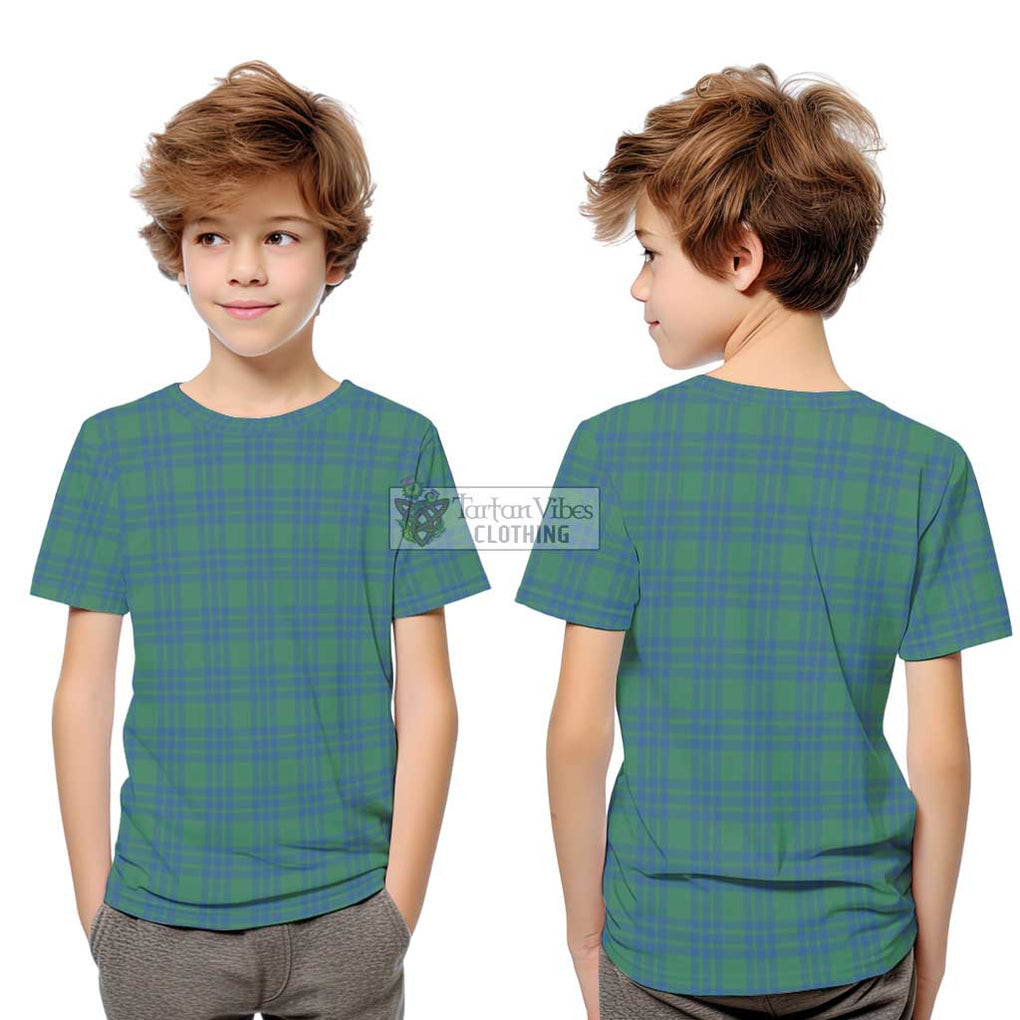 Montgomery Ancient Tartan Kid T-Shirt Youth XL Size14 - Tartanvibesclothing Shop