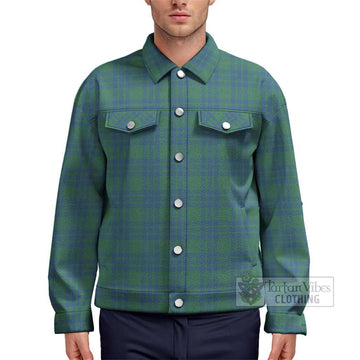 Montgomery Ancient Tartan Unisex Lapel Cotton Jacket