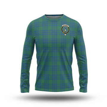 Montgomery Ancient Tartan Long Sleeve T-Shirt with Family Crest