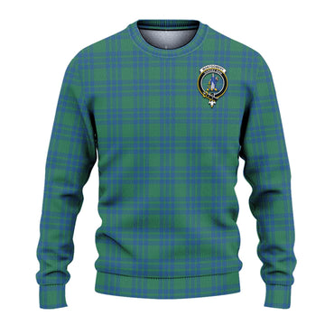 Montgomery Ancient Tartan Ugly Sweater with Family Crest