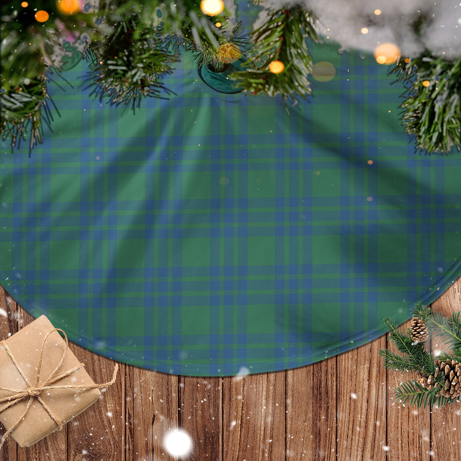 Montgomery Ancient Tartan Christmas Tree Skirt - Tartanvibesclothing