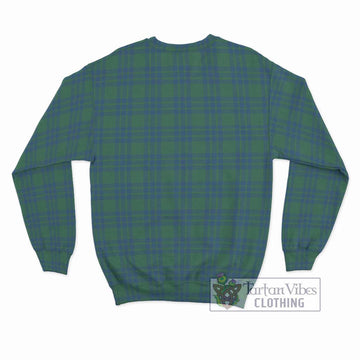 Montgomery Ancient Tartan Sweatshirt with Family Crest DNA In Me Style