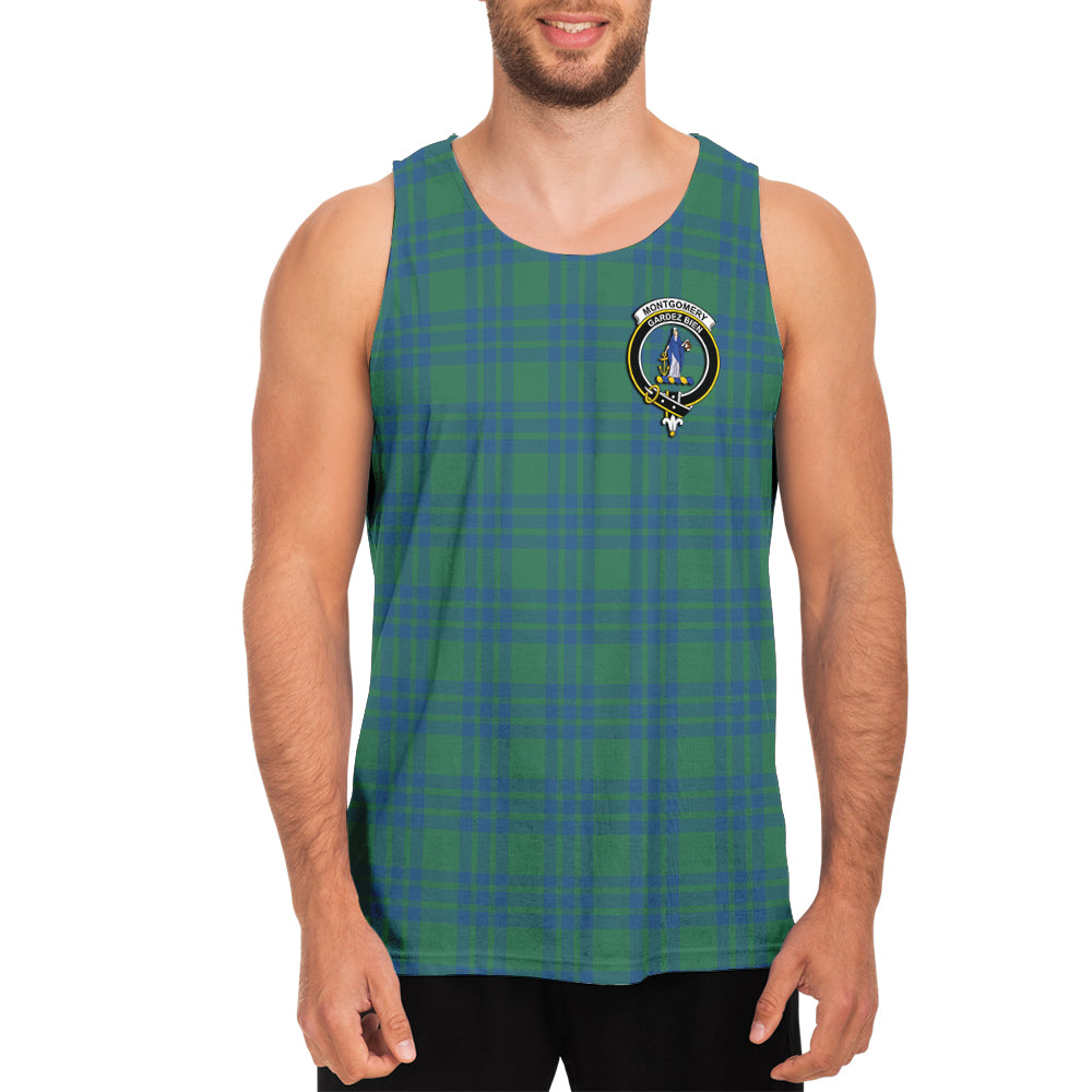 montgomery-ancient-tartan-mens-tank-top-with-family-crest