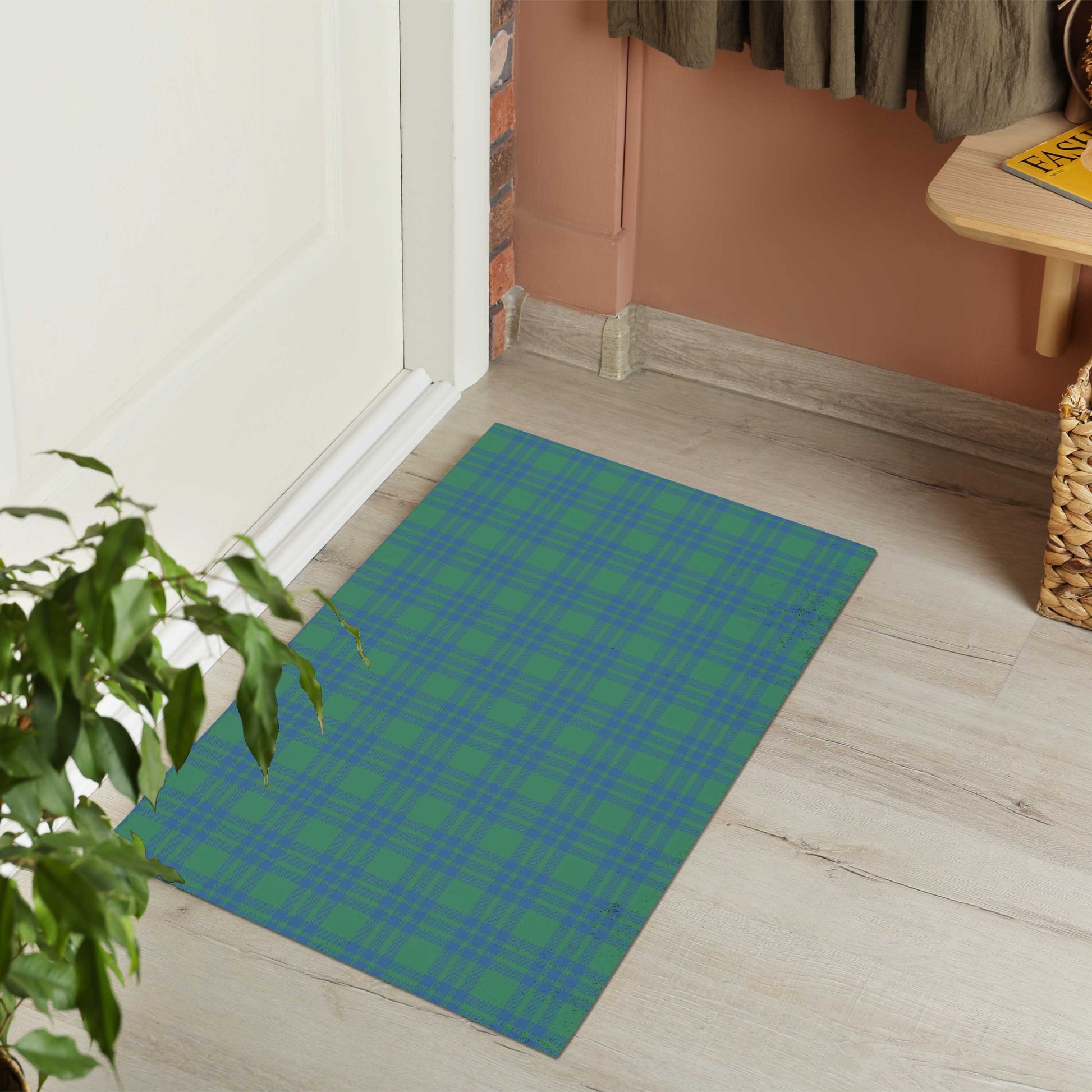 Montgomery Ancient Tartan Door Mat - Tartanvibesclothing