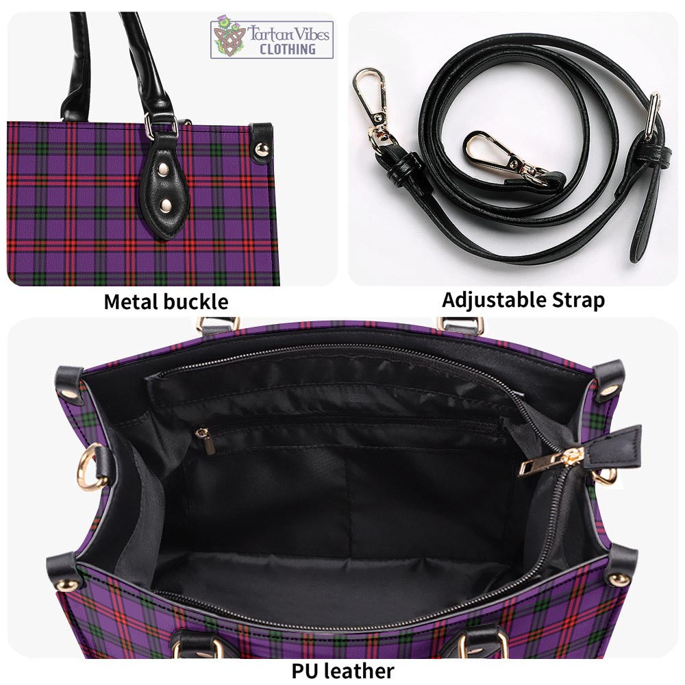 Tartan Vibes Clothing Montgomery Modern Tartan Luxury Leather Handbags