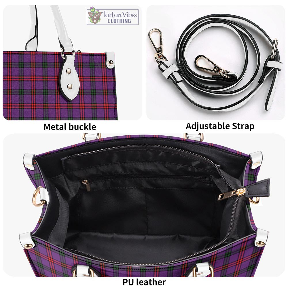 Tartan Vibes Clothing Montgomery Modern Tartan Luxury Leather Handbags