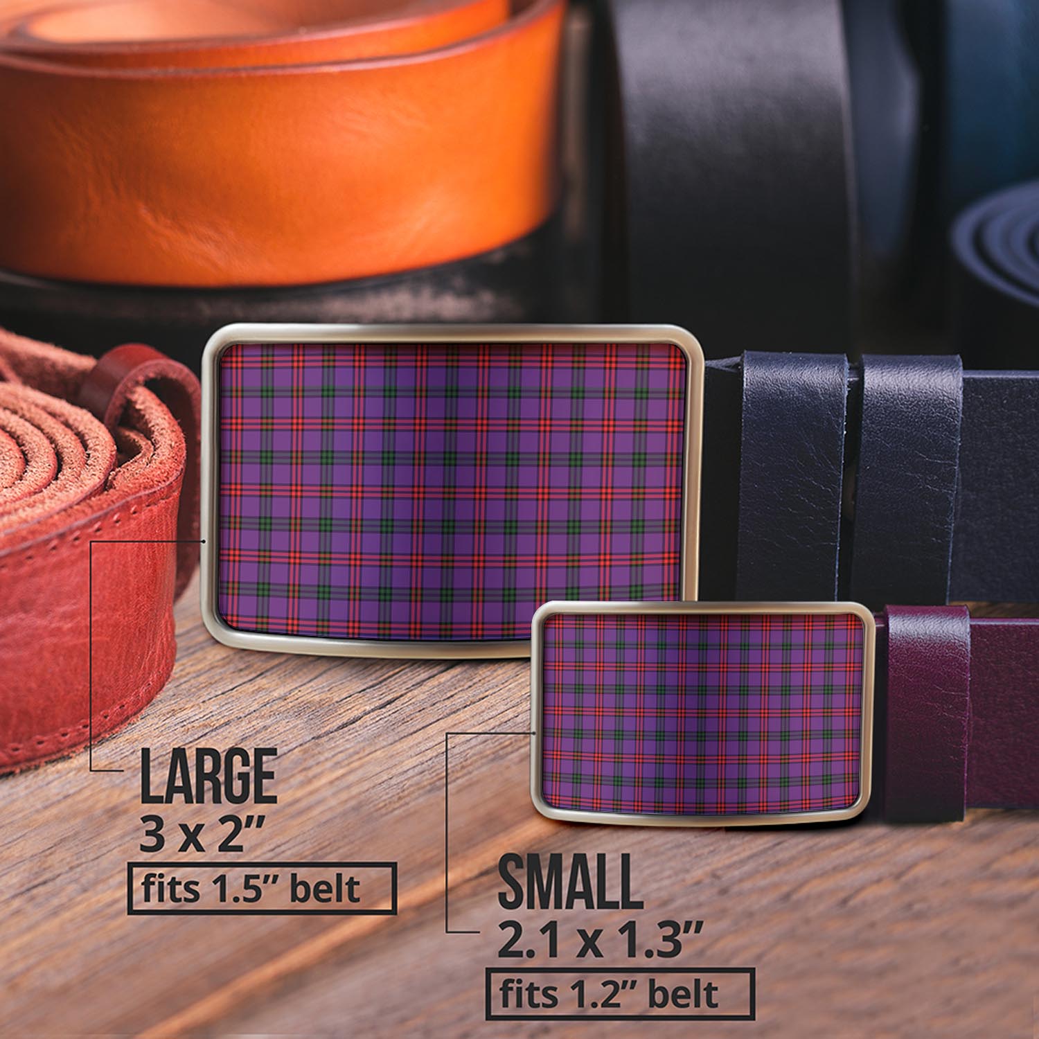 Montgomery Tartan Belt Buckles - Tartan Vibes Clothing